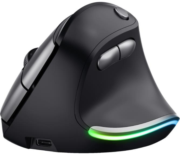 TRUST Bezprzewodowa ładowalna ECO ergonomiczna BAYO 24731 - 1123436 - zdjęcie 2